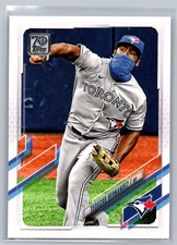 2021 Topps #299 Teoscar Hernandez Toronto Blue Jays Baseball Card