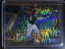 Zack Gelof 2023 Select FOTL Black Snakeskin Pulsar 1/1 Diamond Level A’s #260