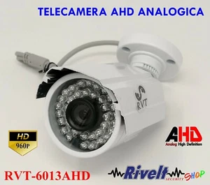 TELECAMERA ANALOGICA AHD 3,6 MM 1.3 MP INFRAROSSI CON 36 LED OTTIMA VISIONE - Foto 1 di 3