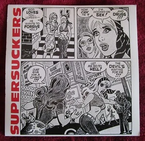 SUPERSUCKERS - Saddle Tramp - 7" 45RPM - Sympathy For the Record Industry 1991 - Picture 1 of 5