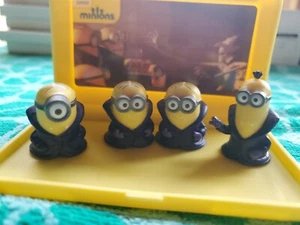 Despicable Me Minions Movie GONE BATTY Micro Playset 4 figures vampires - Picture 1 of 7