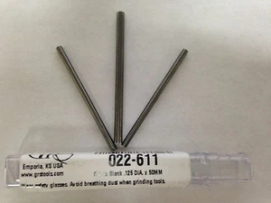 GRS® TOOLS C-MAX CARBIDE ROUND GRAVER BLANKS 1/8", 3/32", and 1.8mm - Picture 1 of 4
