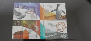 MINT 2002 AAT ANTARCTICA ANTARCTIC RESEARCH STAMP BLOCK (B) - Picture 1 of 1