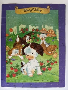 Vintage 1992 Poky Little Puppy Strawberries Mushrooms 100 Piece Jigsaw Puzzle - Picture 1 of 5
