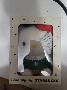 Juguete de barista de peluche Starbucks × Hello Kitty® edición limitada - Nuevo en caja - Imagen 1 de 4