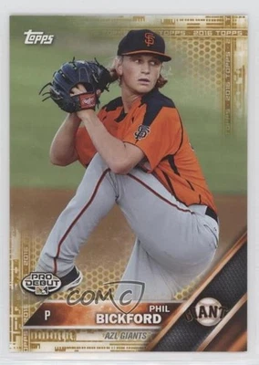 2016 Topps Pro Debut Gold /50 Phil Bickford #69 - Image 1 of 2