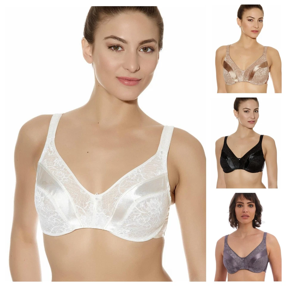 Wacoal Le Minimiser Bra Underwired Non-Padded Supportive Full Cup Bras BFA105 - Image 1 of 1