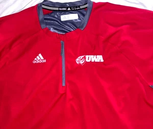 Adidas University of West Alabama (UWA) Quarter-Zip Pullover 3XL - Picture 1 of 7