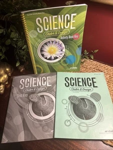 Abeka Science Order and Design Second Edition Test , Activity Answer Key - Picture 1 of 10