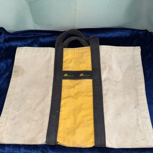 Vintage Mcculloch Canvas Log Carrier - Bild 1 von 2