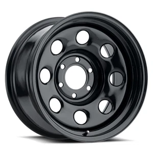 15x10 -39 Vision 85H Soft 8 5x4.5 Gloss Black Wheels (Set of 4) - Picture 1 of 2
