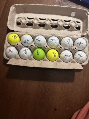 Srixon Z-Star/Z-Star Diamond Golf Balls Assorted, 3A Grade, Used, 12-Pack - Image 1 of 2