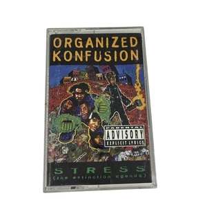 Organized Konfusion – Stress: The Extinction Agenda Rare Cassette - Picture 1 of 6