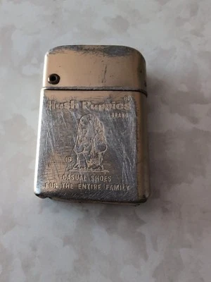 Collectable Lighter Hush Puppies Brand Shoes Storm Master USA FOR PARTS ONLY - Image 1 of 4