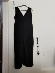 Jumpsuit Size XL Black - Picture 1 of 2