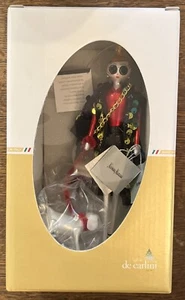 DE CARLINI "NEIMAN MARCUS SHOPPER" with DOG GLASS ORNAMENT * NEW * FREE SHIPPING - Picture 1 of 1