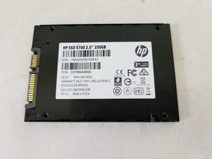 HP S700 2DP98AA#ABC 250 GB SATA III 2.5 in SSD - Afbeelding 1 van 3