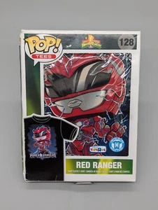 Funko Pop! Tees Mighty Morphin Power Rangers Red Ranger Toys R Us Exclusive #128 - Picture 1 of 6