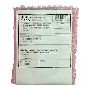 Cisco 32GB 1866 MHz 4RX4 PC3-14900R 1.5V Server RAM Memory UCS-ML-1X324RZ-A - Picture 1 of 2