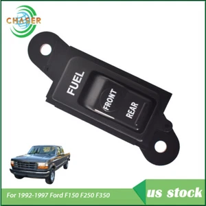 New Front Rear Fuel Tank Selector Switch For Ford F150 F250 F350 1992-97 Black - Picture 1 of 9