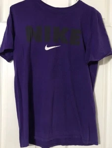 Herren Nike T Shirt M Lila Schwarz Active Gr. Medium - Bild 1 von 5