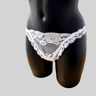 Neu* Hochwertiger La Perla String Tanga in Weiß Spitze  Gr 38 *Luxus Lingerie - Bild 1 von 4