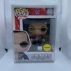 The Rock CHASE Funko Pop WWE 46 W/ Protector