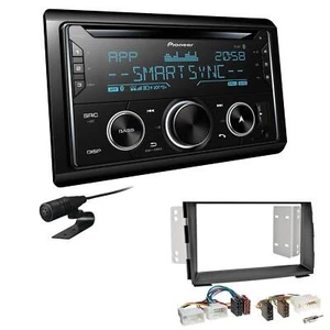 Pioneer Autoradio CD Bluetooth USB Einbauset für KIA Venga ab 2009 schwarz - Bild 1 von 4