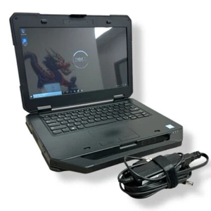 Dell Latitude 5414 Rugged Toughbook i5-6300U 2.40GHz 8GB 500GB HDD Win 10 Pro - Picture 1 of 8