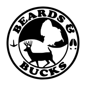 Decalcomania caccia barba e fauci #1 5,5"x5,5" colore a scelta - Foto 1 di 2