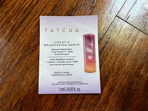 Tatcha Violet-C Brightening Serum Sample Packet (.03 fl.oz/1ml) New - Picture 1 of 2