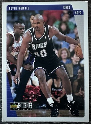 Kevin Gamble 1997-98 Collectors Choice Sacramento Kings #121 Excellent Condition - Image 1 of 2