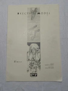 MAX CRIVELLO PORTFOLIO SKETCH & AND MODEL LEXY PROD 16 TAVOLE ALIENS GHOST DHL - Imagen 1 de 11