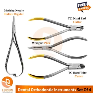 Ortho Drahtbiegen Weingart Zange Ligatur TC Hartdrahtschneider Mathieu Pinzette - Bild 1 von 5