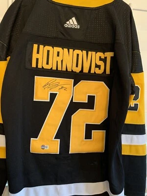 Patric Hornqvist Signed Pittsburgh Penguins Jersey Beckett BAS COA Autograph - Image 1 of 4