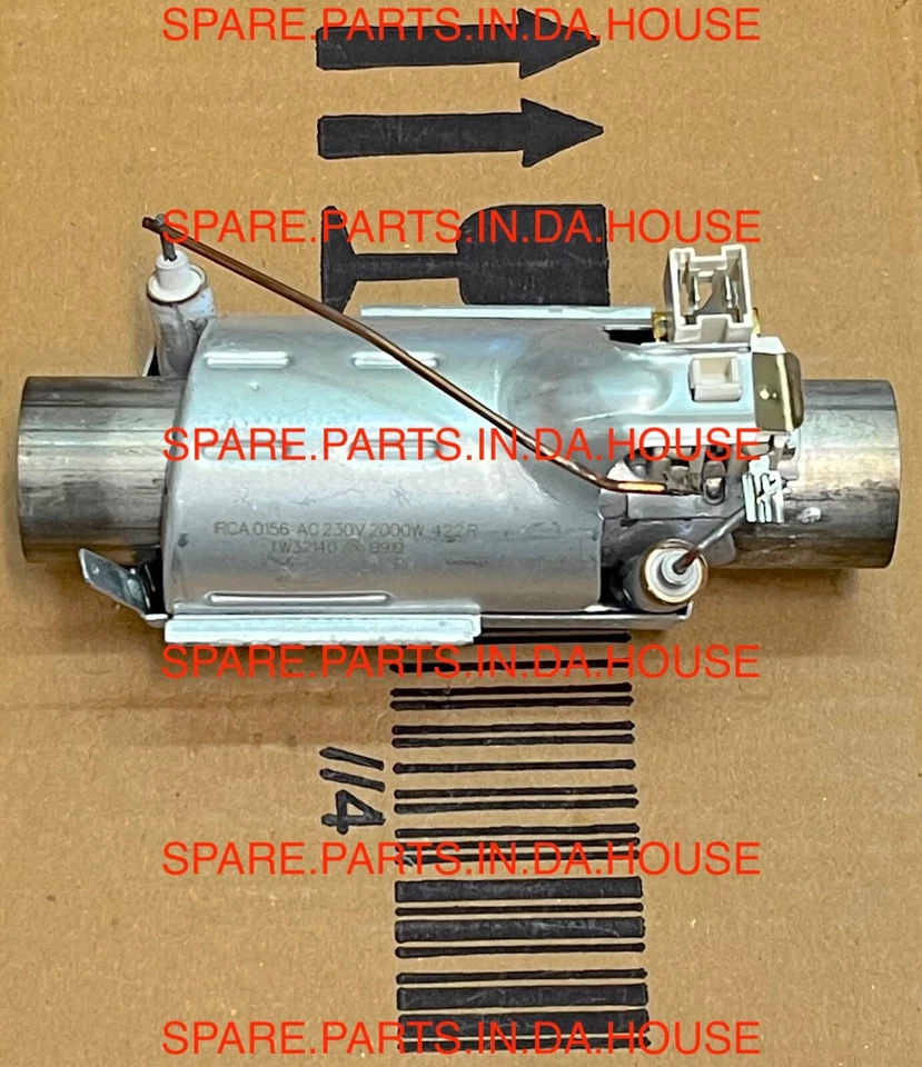 Elemento calefactor lavavajillas original 2000W AEG FAVORIT F88080IM 911928615 Foto 1 de 3