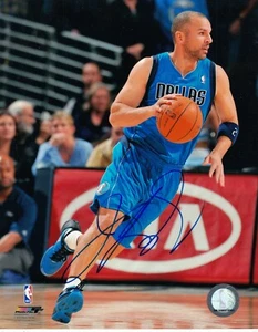 Dallas Mavericks Nets HOF Jason Kidd Signed Autograph Auto 8x10 Photo - Picture 1 of 1