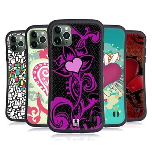 HEAD CASE DESIGNS HEART COLLECTION HYBRID CASE FOR APPLE iPHONES PHONES - Picture 1 of 13