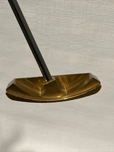 Crescent Moon Design Golf Putter CNC Milled Brunswick Center Shaft 35.5” RH - Picture 1 of 19