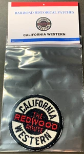 California Western Railroad 2" Round Historical Patch - Picture 1 of 1