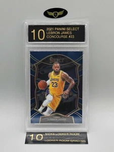 2021 Panini Select Los Angeles Lakers LEBRON JAMES #23 Concourse mint LRG 10 - Picture 1 of 2
