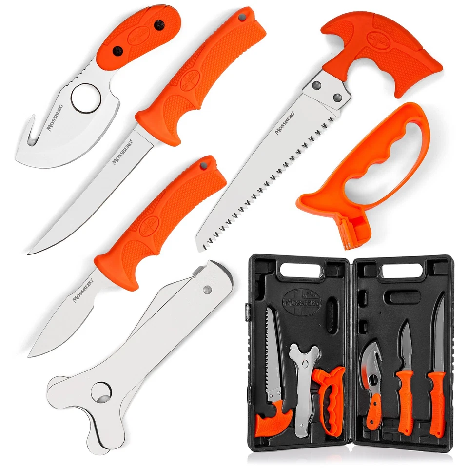 Mossberg Juego Juego Limpieza, para Cazadores y Pescadores Estuche Duradero, Juego de 7 Piezas Foto 1 de 1