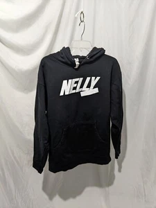 Nelly Rapper Rap hoodie with Spellout VINTAGE Large FREE SHIPPING - Picture 1 of 12