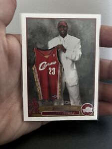 2003 TOPPS LEBRON JAMES #221 ROOKIE CARD