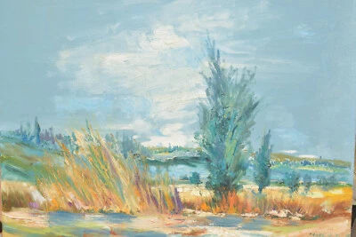 Michel Craven ( artiste Jazz ) Landes- Hossegor - Aquitaine (73 x 92 cm )  - Photo 1/4