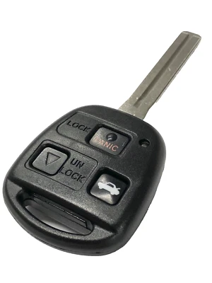 OEM ELECTRONIC 3 BUTTON REMOTE HEAD KEY FOB FOR 1998-2000 LEXUS SC  - Image 1 of 4