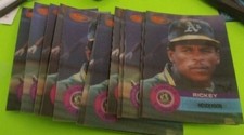 Lot Of (12) RICKEY HENDERSON 1994 Sportflics Movers Baseball INSERTS #MM8 HOF