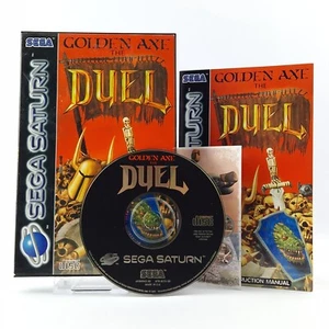 Juego Sega Saturn: Golden Axe The Duel - CD instrucciones embalaje original caja | PAL Disk Game - Imagen 1 de 7
