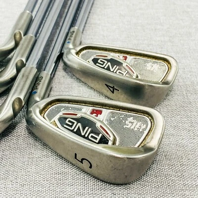PING i15 Blue-Dot Single Iron. Sold Separately! Reg Flex Steel # 10797 - Image 1 of 4