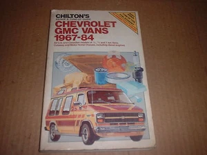 Chevrolet GMC Van Repair & Tune Up Guide Service Repair Manual 67-84 - Picture 1 of 2